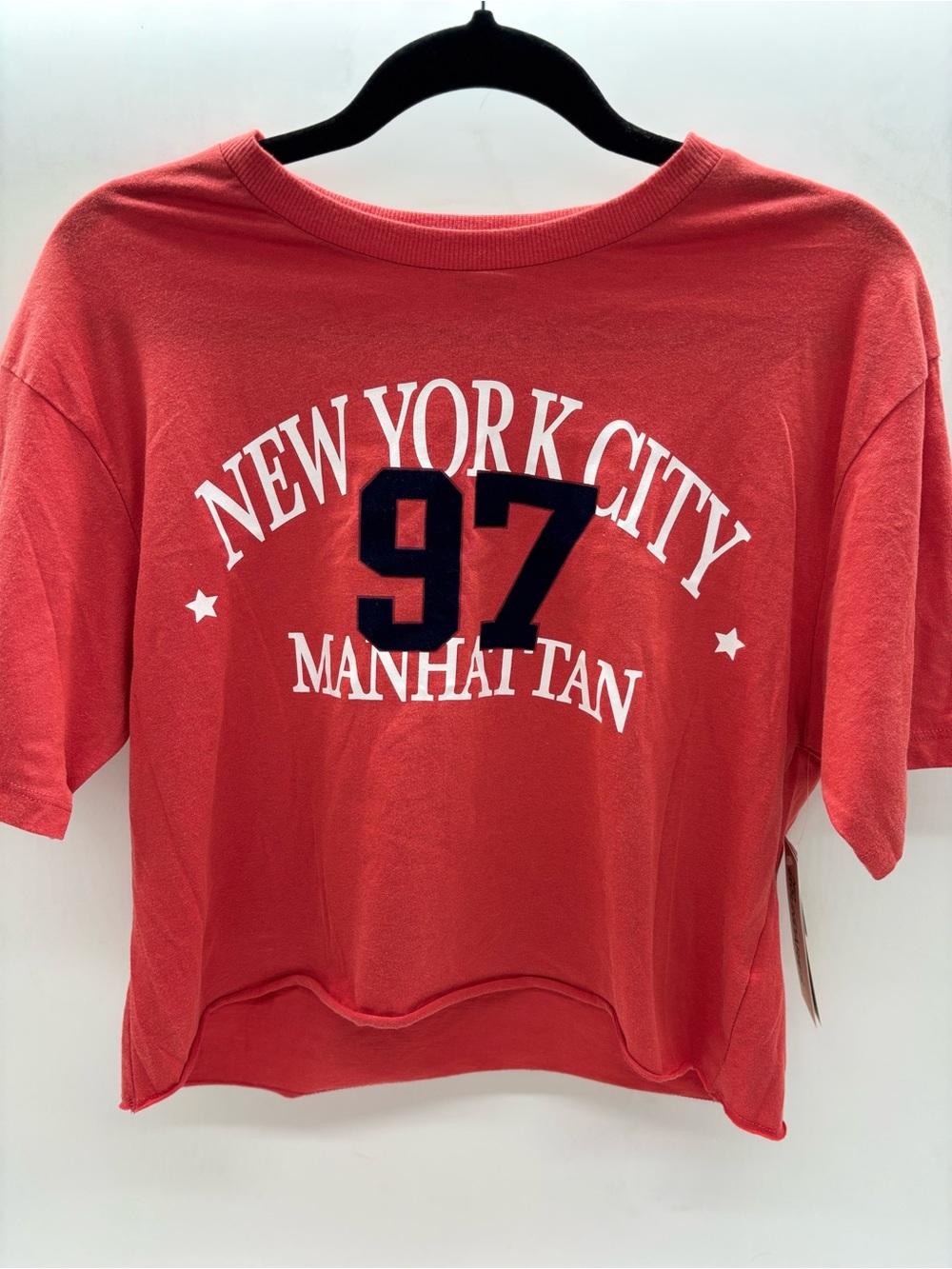 No Boundaries Red New York City '97 Manhattan Graphic Tee